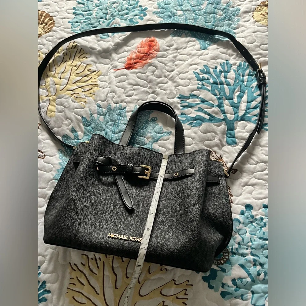 Michael Kors Emilia Small Logo Crossbody Satchel Bag
